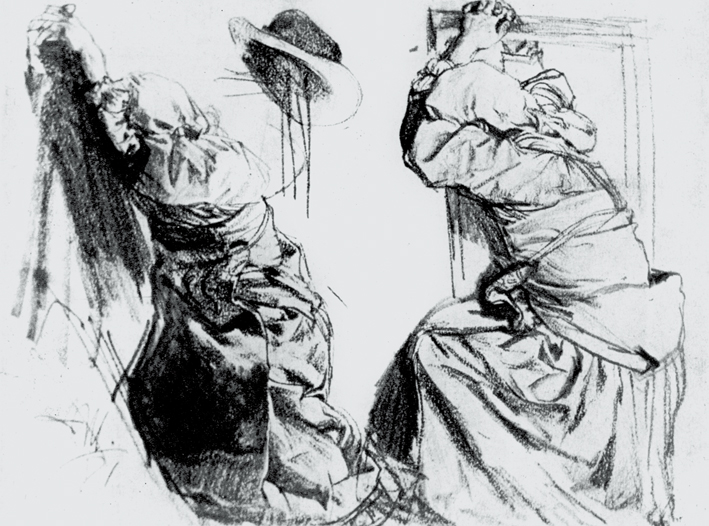  Adolpyh Von Menzel —— 速写 视点出版 (147)